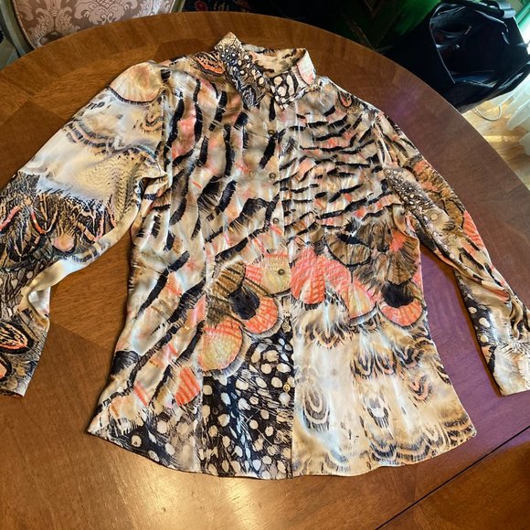 Roberto Cavalli Silk Blouse